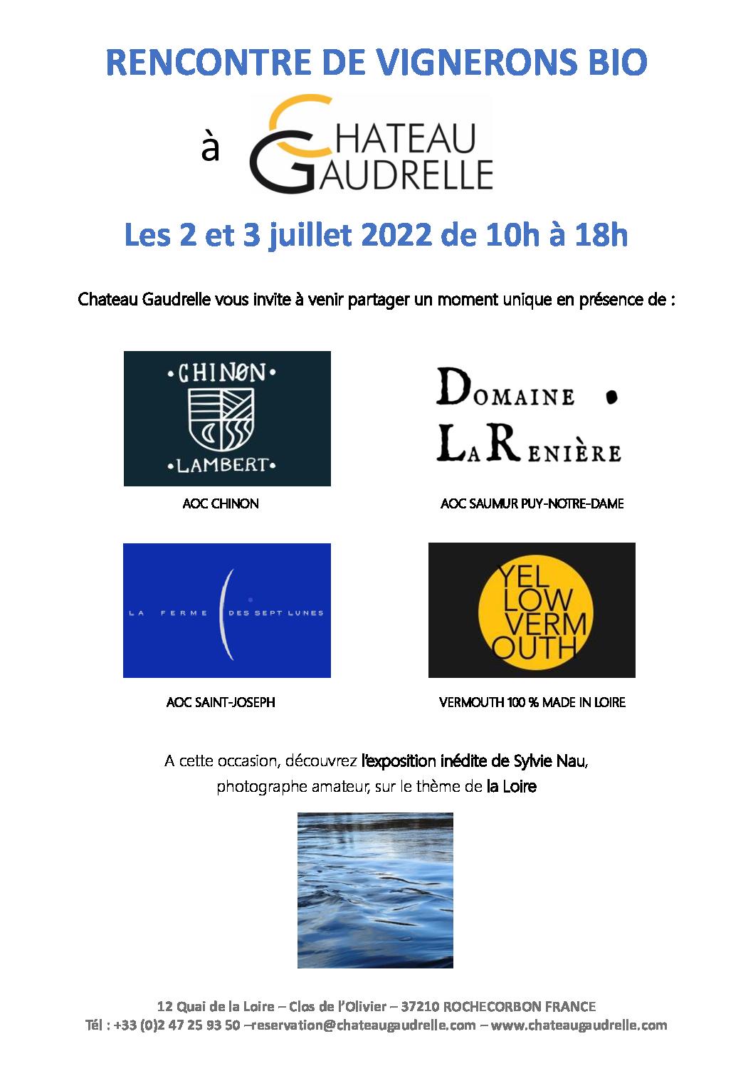 AFFICHE PO Château Gaudrelle 22